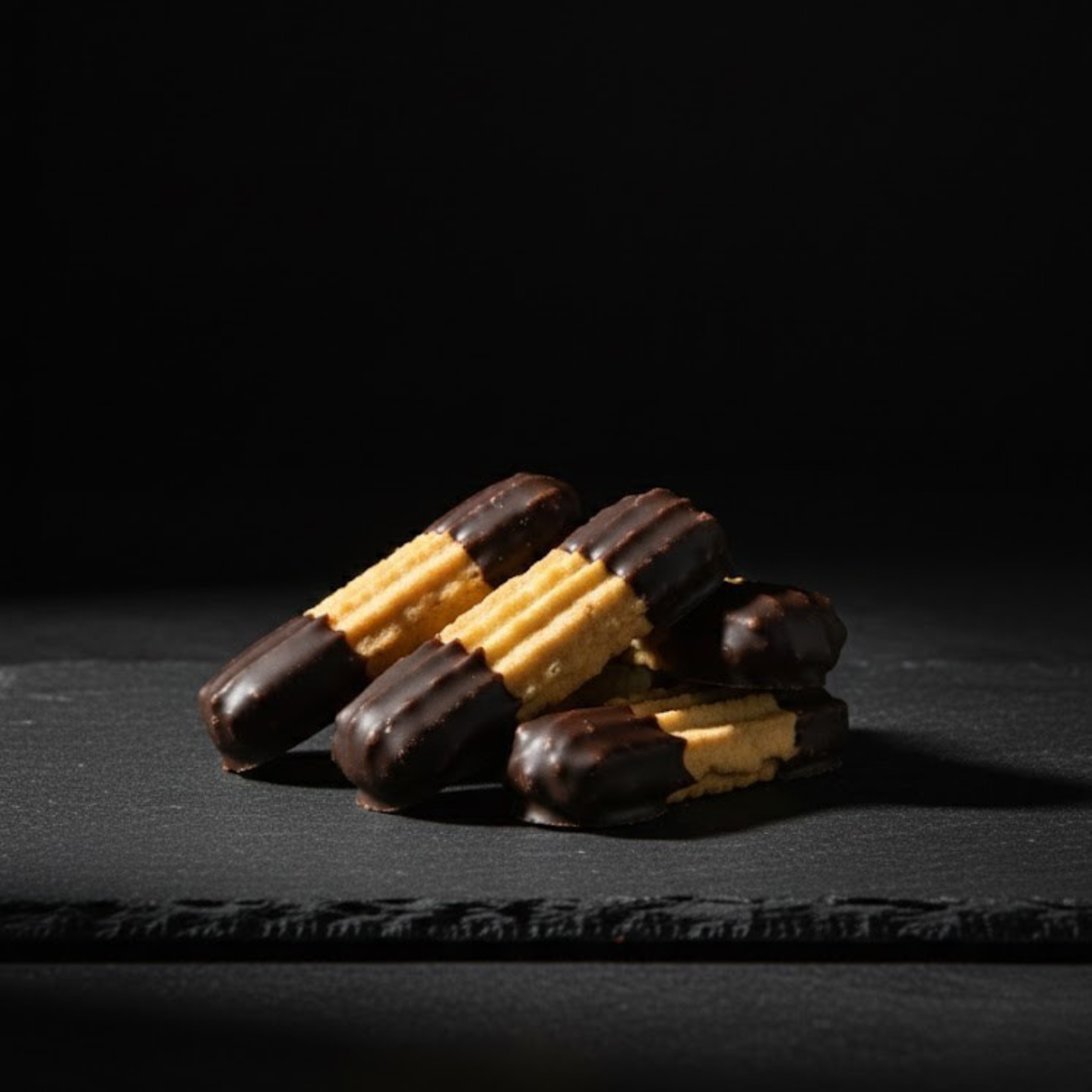 Langues de Chat Chocolat Noir